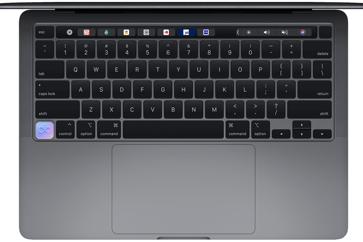 Mac Keyboard with Seraph Logo
